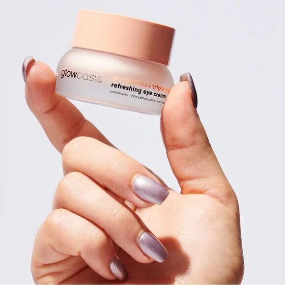 Glowoasis Probiotics + Triple Peptide Refreshing Eye Cream - Picture 1 of 7